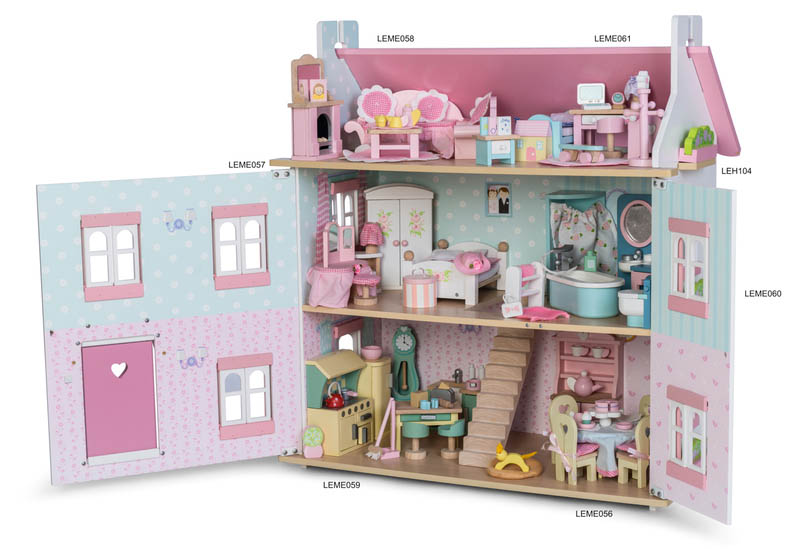 Le Toy Van Daisy range shown in dolls house