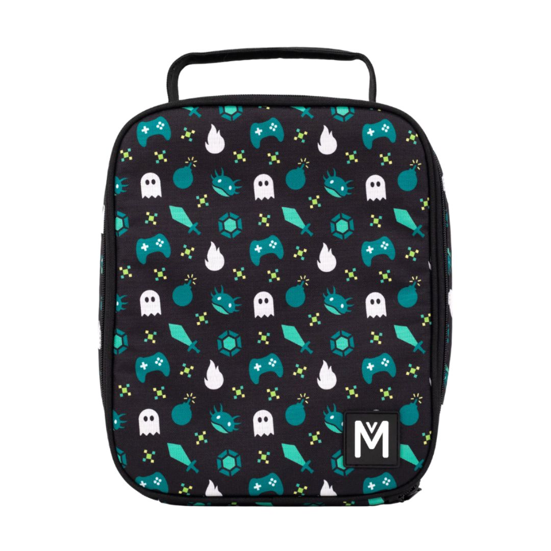 MontiiCo Game On Insulated Lunch Bag and Ice Pack| Kids Lunch Bag