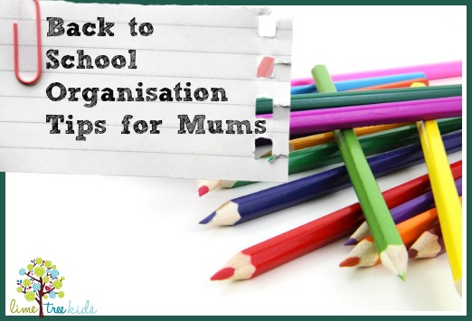 organising tips for mums