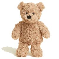 Brown Curly Bear Heat and Cool Soft Toy