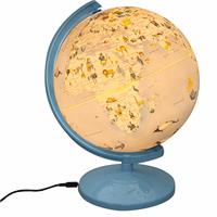 Childrens Illuminated Animal Pattern Globe