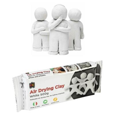 EC Air Drying White Modelling Clay 500g
