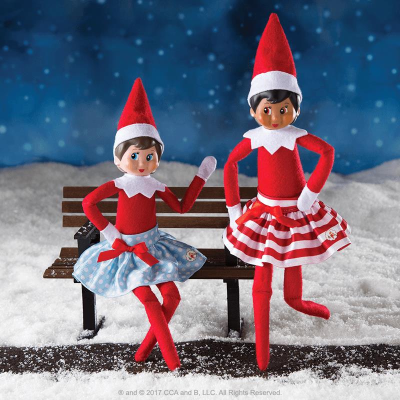 ELF on the SHELF - Twirling in the Snow Skirts
