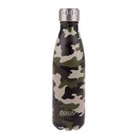 Green Camo Bag and Bottle Combo