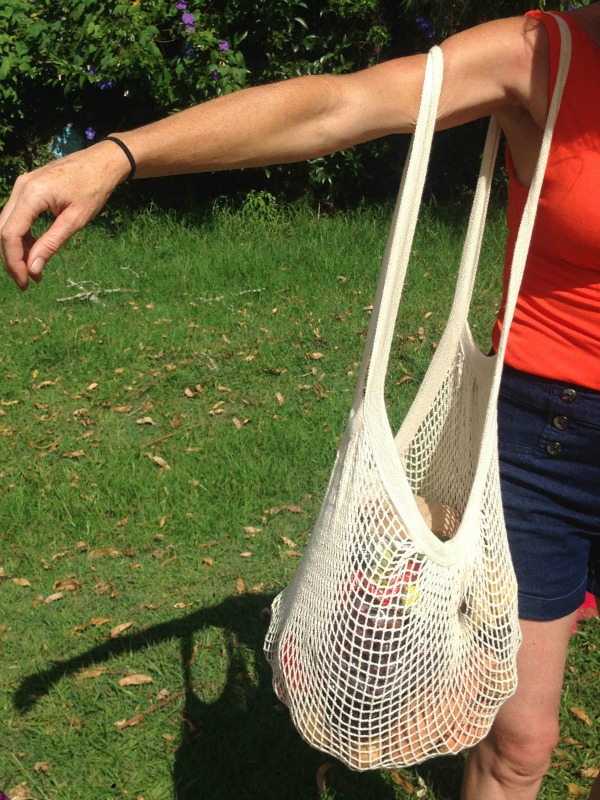 Green Essential Large Reusable Mesh Shopping Bag