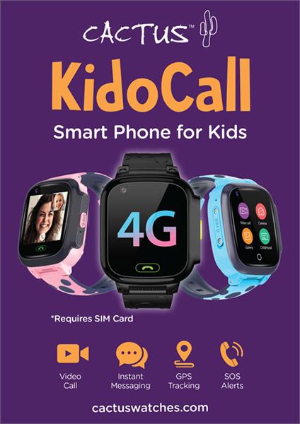 Introducing KidoCall...The safest and most functional smartwatch for your child! 