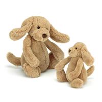 Jellycat Bashful Toffee Puppy Comparison - Little and Original