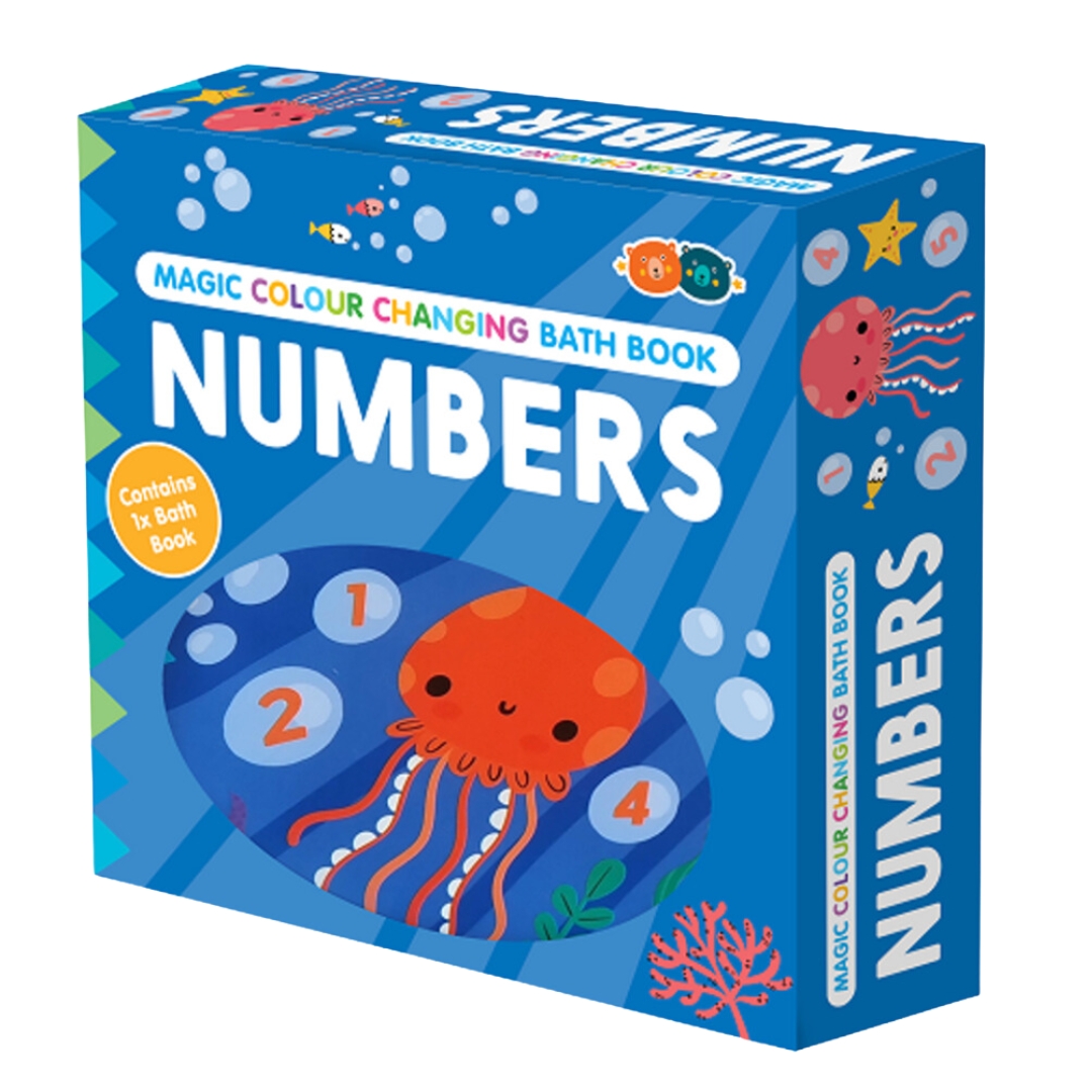 Colour Changing Bath Book - Numbers