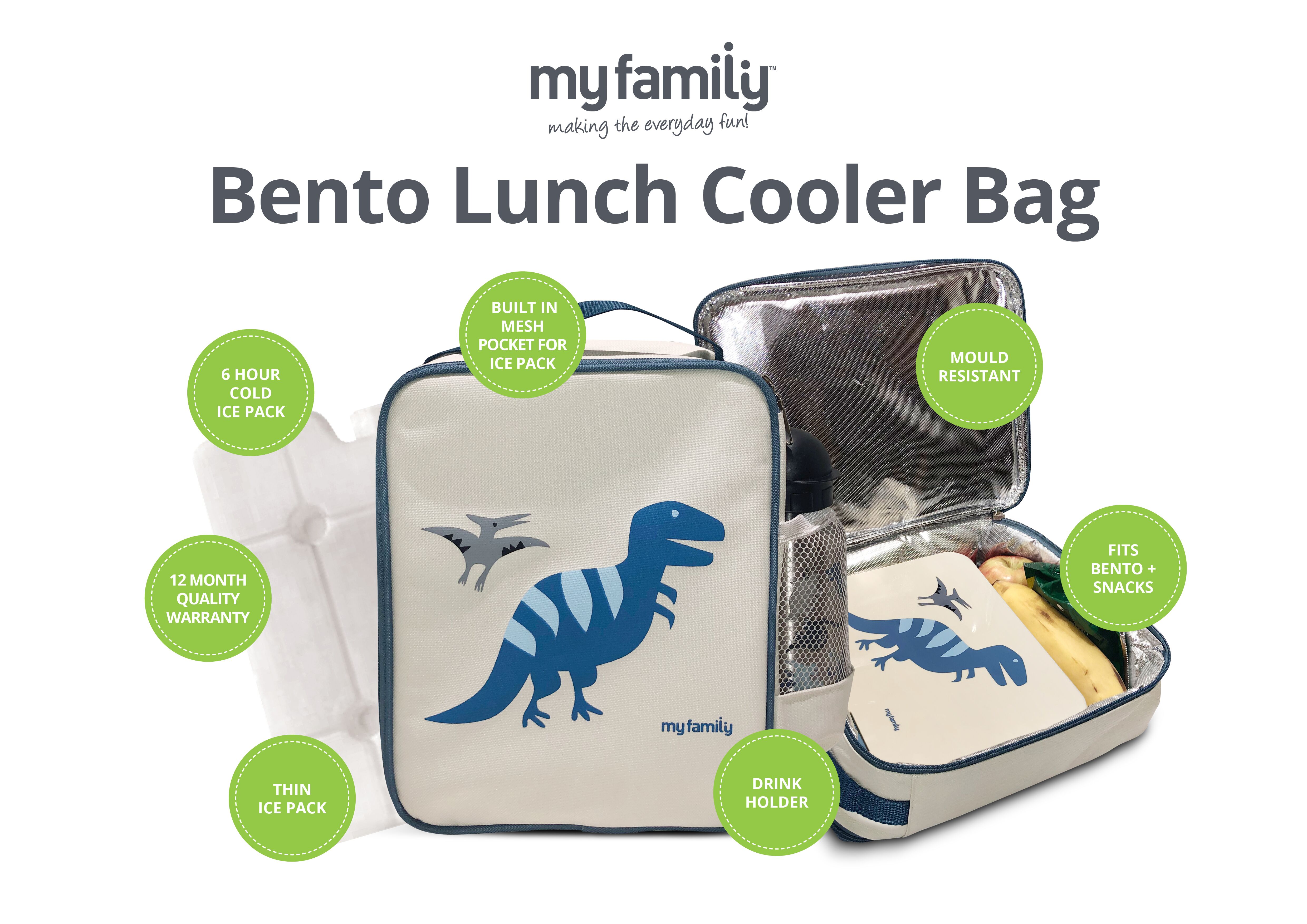 My Family Fridge to Go Lunch Bag
