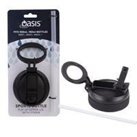 Oasis Replacement Sipper Sports Bottle Lid & Straw