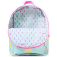 Penny Scallan Canvas Rucksack Backpack - Pineapple Bunting