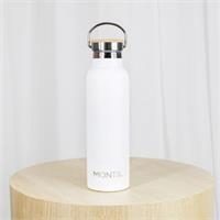 Montiico Insulated Drink Bottle White