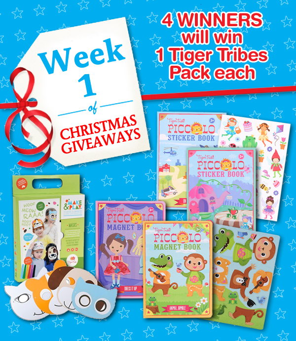 week 1 christmas giveaway pack