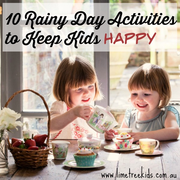 rainy day activities for kids