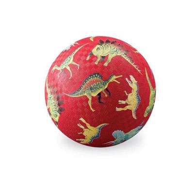 5 Inch Playground Ball Dinosaurs Red