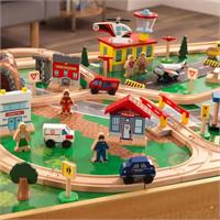 Adventure Town Railway Train Set & Table