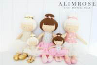 Alimrose - Big Ballerina Doll - Gold Spot