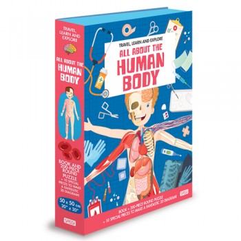 Sassi All About the Human Body 3D Puzzle and Book Set