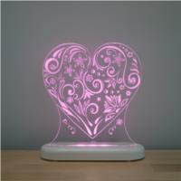 Aloka -  LED Sleepy Light - Loveheart