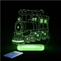 Aloka - LED Sleepy Light - Train - DUAL POWERED