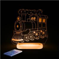 Aloka - LED Sleepy Light - Train - DUAL POWERED