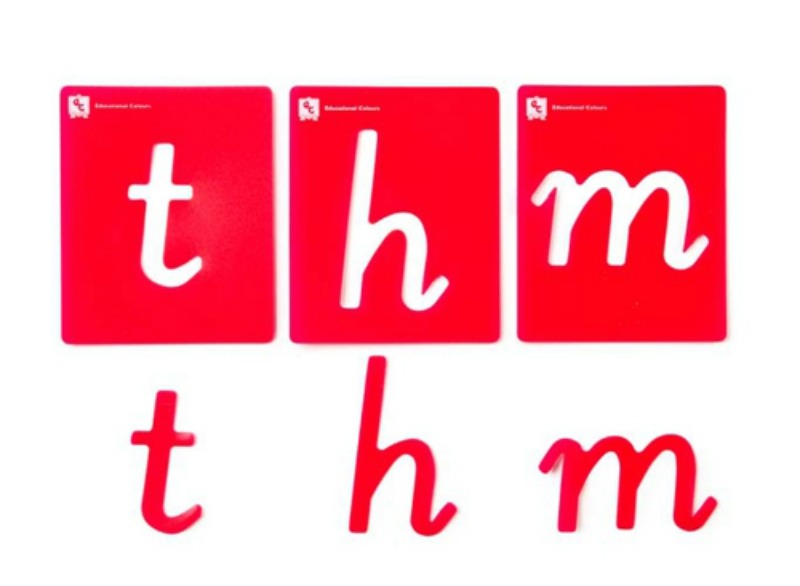 Alphabet Lowercase Stencils Pkt 26 (Vic,WA,SA&NT)