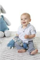 Alvin the Elephant - Natural Rubber Teether