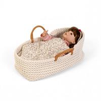 Astrup Knitted Doll Basket 35cm