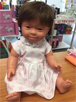 Brunette (short hair) - Down Syndrome Doll