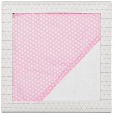 Baby Hooded Towel Pink Dot