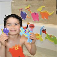 Bath Stickers Weird and Wonderful Dinosaurs