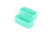 Bento Cups Rectangle Mint