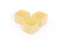 Square Bento Cups - Yellow