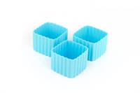 Square Bento Cups - Light Blue
