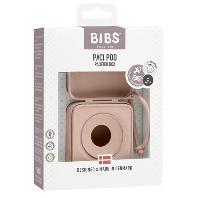 BIBS Pacifier Box Blush