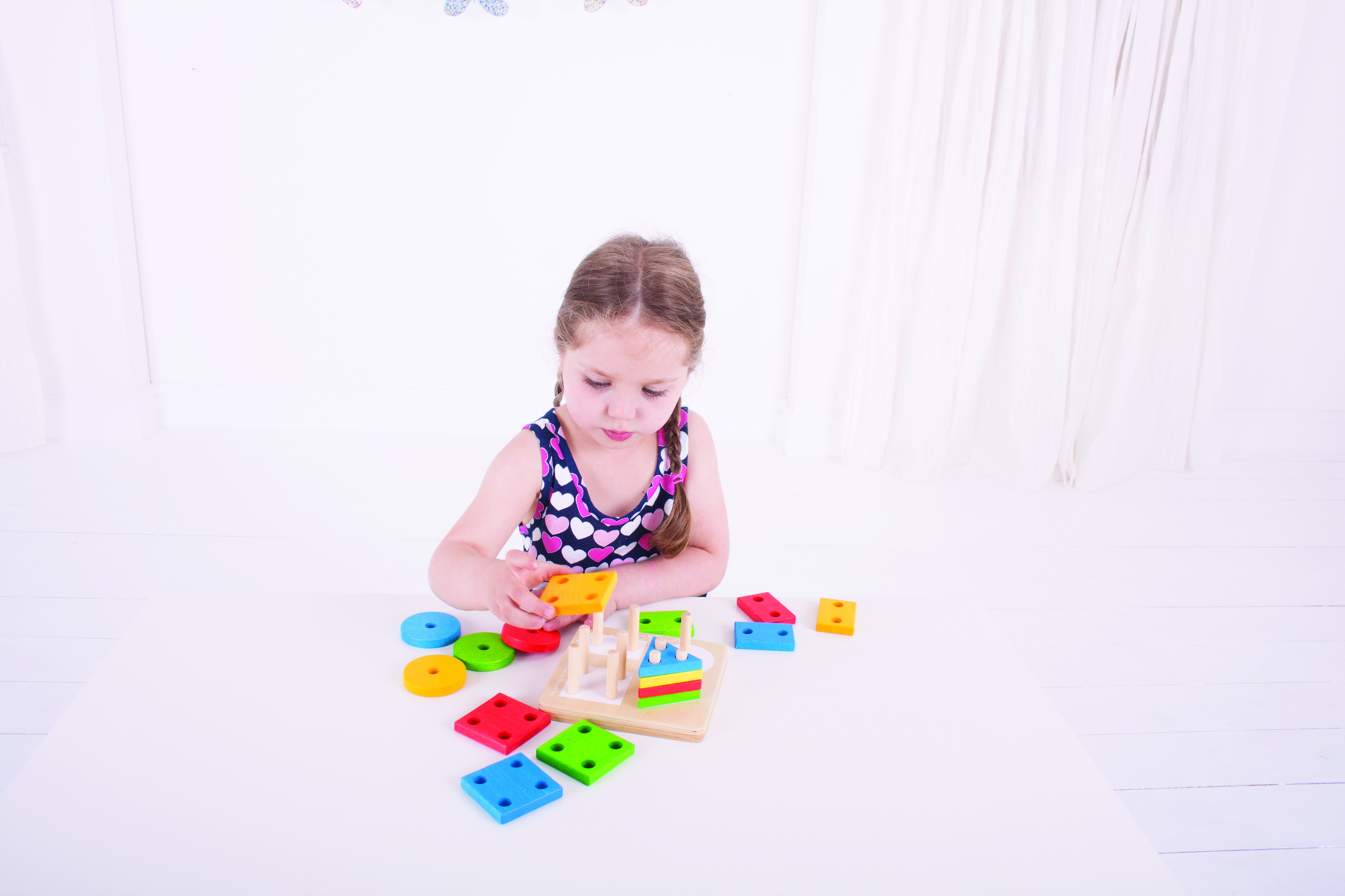 Bigjigs First Four Shape Sorter Toy