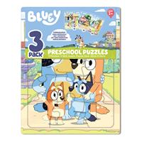 Bluey 3 Pack Preschool Puzzles