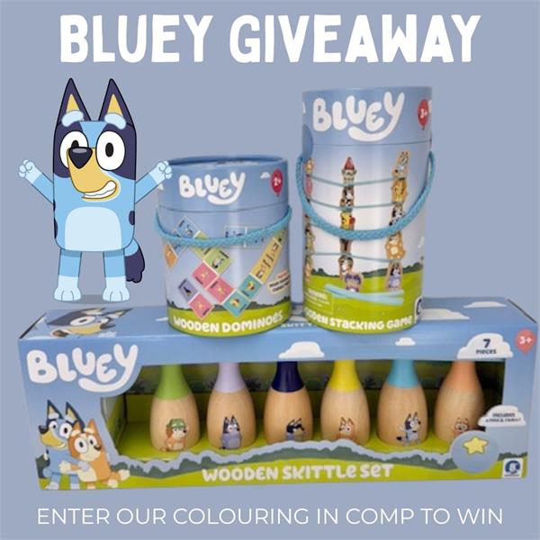 Bluey Colouring in Competition