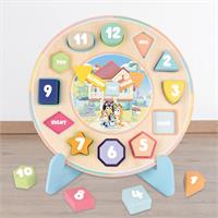 Bluey Puzzle Clock