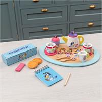 BLUEY WOODEN TEA PARTY SET