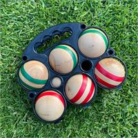 Wooden Bocce Game