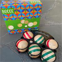Wooden Bocce Game