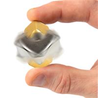 Silver & Gold - Fidget Cube Spinner