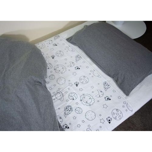 Brolly Sheets Galaxy Patterned Waterproof Sheet Protector Single