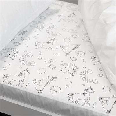 Brolly Sheets Unicorn Patterned Waterproof Sheet Protector Double