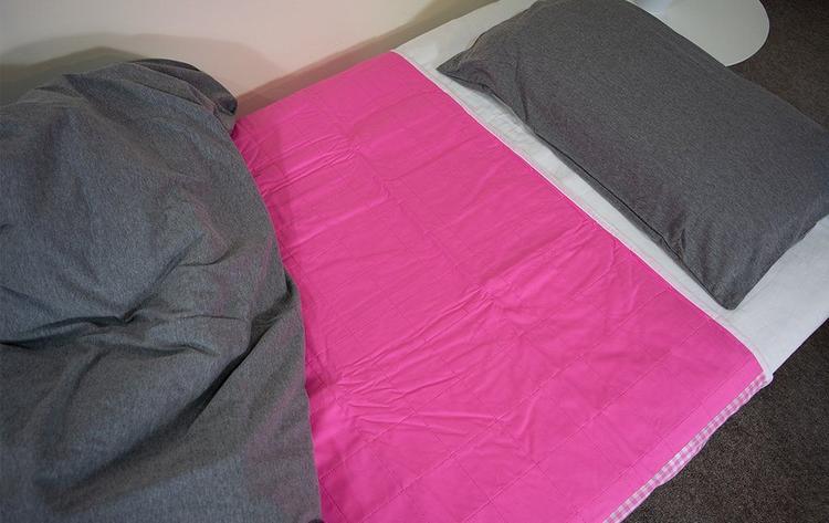 Brolly Sheets Waterproof Double Sheet Protector Pink