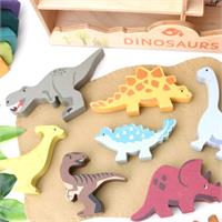 Brontosaurus Wooden Dinosaur