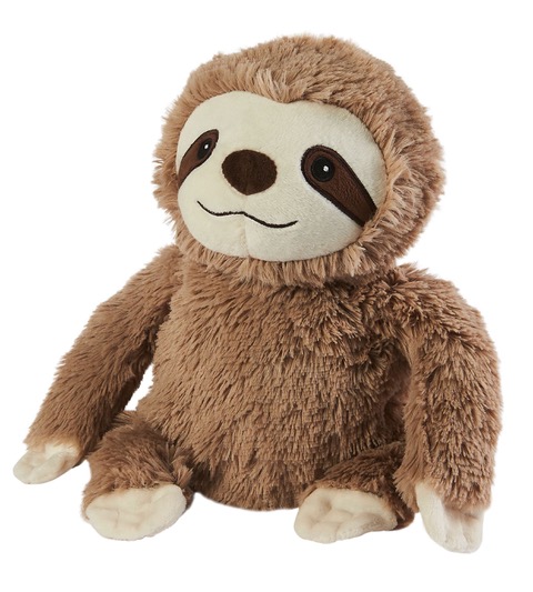 Brown Sloth Microwavable Soft Toy Warmies