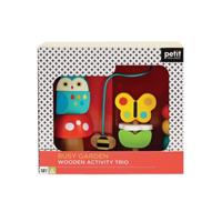 Busy Garden Wooden Activity Trio