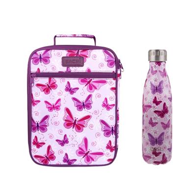 Butterflies Bag and Bottle Combo